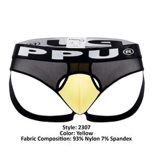 Load image into Gallery viewer, PPU 2307 Ball Lifter Jockstrap Color Yellow