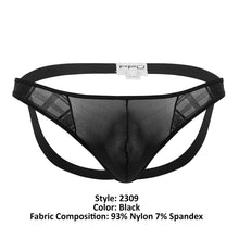 Load image into Gallery viewer, PPU 2309 Microfiber Jockstrap Color Black