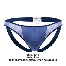 Load image into Gallery viewer, PPU 2309 Microfiber Jockstrap Color Blue