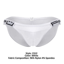 Load image into Gallery viewer, PPU 2312 Mesh Bikini Color White