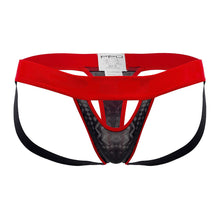 Load image into Gallery viewer, PPU 2313 Peek-a-boo Jockstrap Color Black