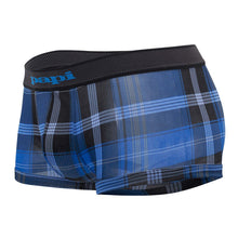 Load image into Gallery viewer, Papi 626182-968 Cool2 2PK Solid-Print Brazilian Trunks Color Black-Blue