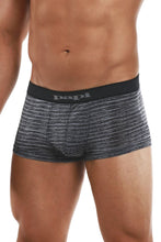 Load image into Gallery viewer, Papi 626183-962 Cool2 2PK Solid-Print Brazilian Trunks Color Black-Gray