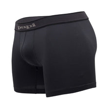 Load image into Gallery viewer, Papi 626185-962 Cool2 2PK Solid Boxer Briefs Color Black-Gray