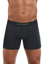 Load image into Gallery viewer, Papi 626185-962 Cool2 2PK Solid Boxer Briefs Color Black-Gray