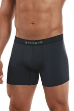 Load image into Gallery viewer, Papi 626185-962 Cool2 2PK Solid Boxer Briefs Color Black-Gray