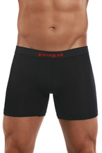 Load image into Gallery viewer, Papi 626185-982 Cool2 2PK Solid Boxer Briefs Color Black-Red