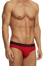 Load image into Gallery viewer, Papi 980403-950 3PK Cotton Stretch Brief Color Red-Gray-Black