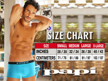 Load image into Gallery viewer, Papi UMPA107 2PK Microflex Performance Trunks Color Gray-Blue