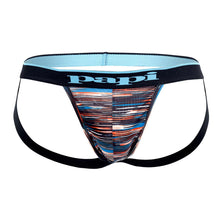 Load image into Gallery viewer, Papi UMPA006 2PK Jockstrap Color Black-Blue