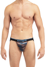 Load image into Gallery viewer, Papi UMPA006 2PK Jockstrap Color Black-Blue