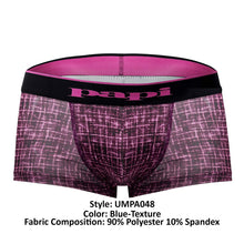 Load image into Gallery viewer, Papi UMPA048 2PK Microflex Brazilian Trunks Color Berry-Texture