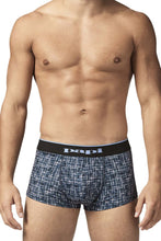 Load image into Gallery viewer, Papi UMPA048 2PK Microflex Brazilian Trunks Color Blue-Texture