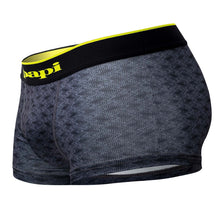 Load image into Gallery viewer, Papi UMPA048 2PK Microflex Brazilian Trunks Color Charcoal-Graphic