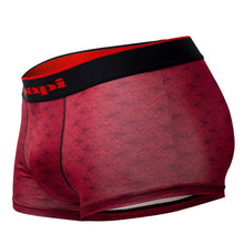 Load image into Gallery viewer, Papi UMPA048 2PK Microflex Brazilian Trunks Color Red-Graphic