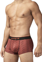 Load image into Gallery viewer, Papi UMPA048 2PK Microflex Brazilian Trunks Color Red-Graphic