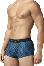 Load image into Gallery viewer, Papi UMPA048 2PK Microflex Brazilian Trunks Color Teal-Graphic