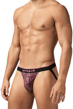 Load image into Gallery viewer, Papi UMPA049 2PK Microflex Jockstrap Color Berry-Texture