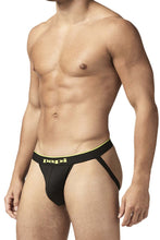 Load image into Gallery viewer, Papi UMPA049 2PK Microflex Jockstrap Color Charcoal-Graphic