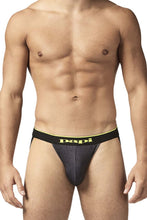 Load image into Gallery viewer, Papi UMPA049 2PK Microflex Jockstrap Color Charcoal-Leopard