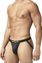 Load image into Gallery viewer, Papi UMPA049 2PK Microflex Jockstrap Color Charcoal-Leopard