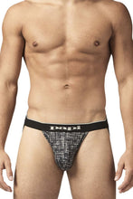 Load image into Gallery viewer, Papi UMPA049 2PK Microflex Jockstrap Color Gray-Texture