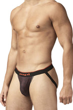 Load image into Gallery viewer, Papi UMPA049 2PK Microflex Jockstrap Color Red-Leopard