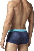 Load image into Gallery viewer, Papi UMPA050 Fashion Microflex Brazilian Trunks Color Blue Pixel Print