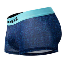 Load image into Gallery viewer, Papi UMPA050 Fashion Microflex Brazilian Trunks Color Blue Pixel Print