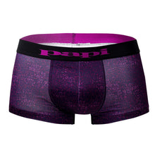 Load image into Gallery viewer, Papi UMPA050 Fashion Microflex Brazilian Trunks Color Purple Pixel Print