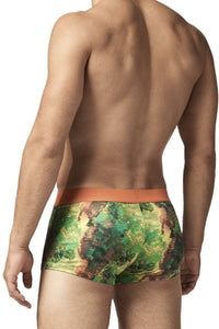 Papi UMPA050 Fashion Microflex Brazilian Trunks Color Sunrise Multi Print