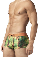 Load image into Gallery viewer, Papi UMPA050 Fashion Microflex Brazilian Trunks Color Sunrise Multi Print