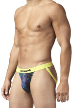 Load image into Gallery viewer, Papi UMPA051 Fashion Microflex Brazilian Jockstrap Color Ocean Multi Print