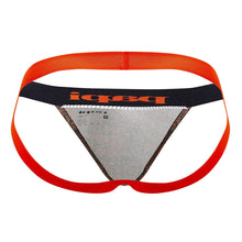 Load image into Gallery viewer, Papi UMPA051 Fashion Microflex Brazilian Jockstrap Color Orange Pixel Print