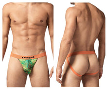 Load image into Gallery viewer, Papi UMPA051 Fashion Microflex Brazilian Jockstrap Color Sunrise Multi Print