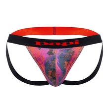 Load image into Gallery viewer, Papi UMPA051 Fashion Microflex Brazilian Jockstrap Color Sunset Multi Print