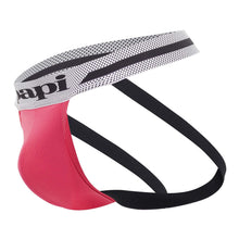 Load image into Gallery viewer, Papi UMPA081 2PK Microflex Jockstrap Color Pink-Black