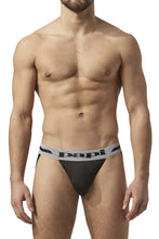 Load image into Gallery viewer, Papi UMPA081 2PK Microflex Jockstrap Color Pink-Black