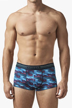 Load image into Gallery viewer, Papi UMPA107 2PK Microflex Performance Trunks Color Blue-Printed