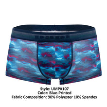 Load image into Gallery viewer, Papi UMPA107 2PK Microflex Performance Trunks Color Blue-Printed