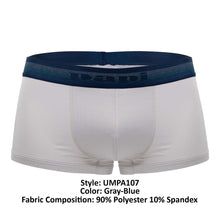 Load image into Gallery viewer, Papi UMPA107 2PK Microflex Performance Trunks Color Gray-Blue