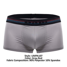 Load image into Gallery viewer, Papi UMPA107 2PK Microflex Performance Trunks Color Gray-Red