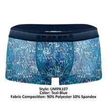 Load image into Gallery viewer, Papi UMPA107 2PK Microflex Performance Trunks Color Teal-Blue