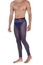 Load image into Gallery viewer, Pikante PIK 0336 Manhood Long Johns Thongs Color Dark Blue