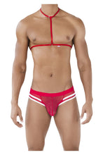 Load image into Gallery viewer, Pikante PIK 0495 Hot Harness Briefs Color Red