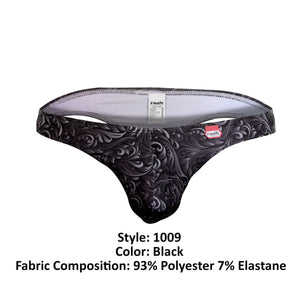 Pikante PIK 1009 Potenza Thongs Color Black