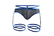 Load image into Gallery viewer, Pikante PIK 1082 Lujueria Garter Thongs Color Blue