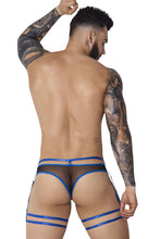 Load image into Gallery viewer, Pikante PIK 1082 Lujueria Garter Thongs Color Blue