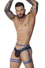 Load image into Gallery viewer, Pikante PIK 1082 Lujueria Garter Thongs Color Blue