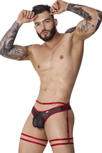 Load image into Gallery viewer, Pikante PIK 1082 Lujueria Garter Thongs Color Red